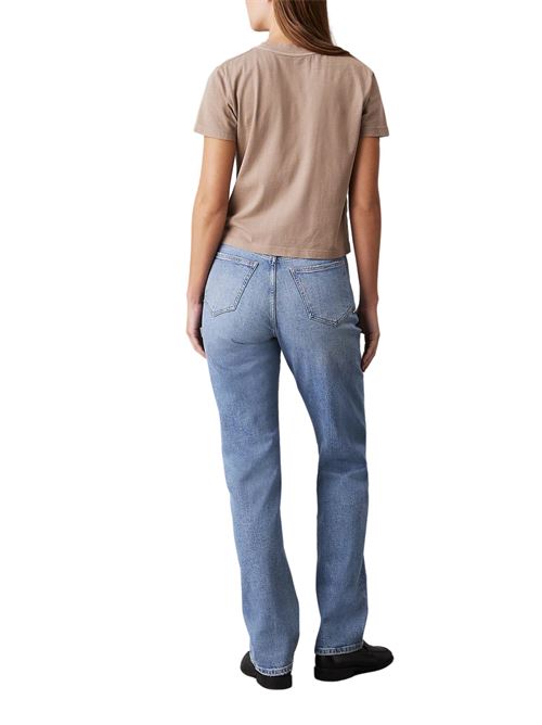 Jeans donna blu chiaro in cotone Calvin Klein Jeans | J20J2245011AA
